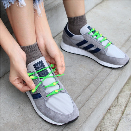 12pcs Silicone No-Tie Shoelaces