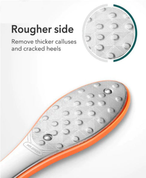 Two-Sided Stainless Steel Foot File