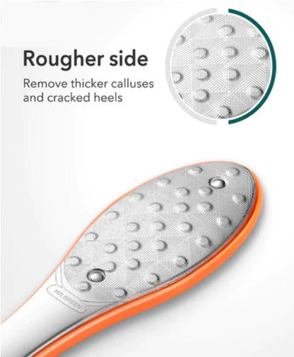Two-Sided Stainless Steel Foot File