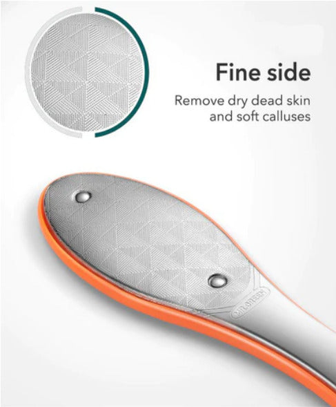 Two-Sided Stainless Steel Foot File