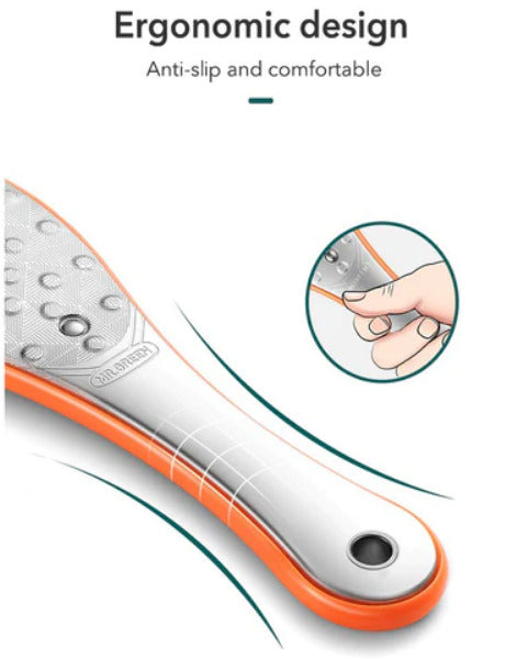 Two-Sided Stainless Steel Foot File