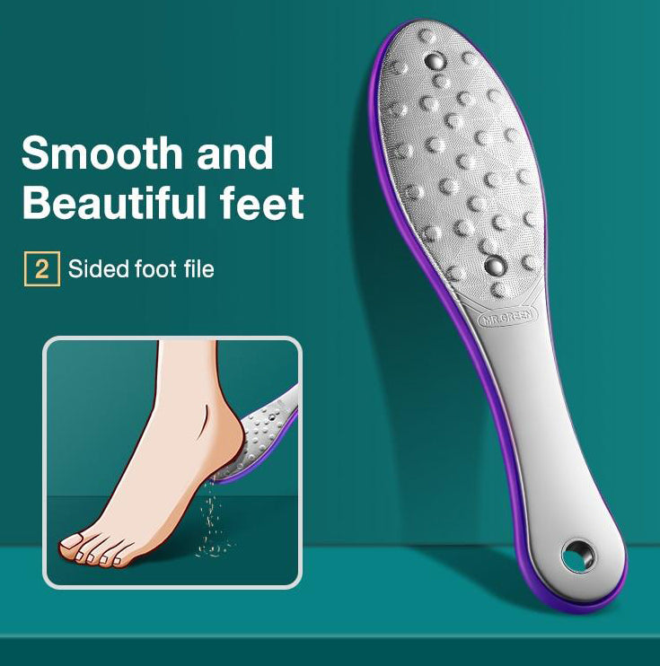 Two-Sided Stainless Steel Foot File