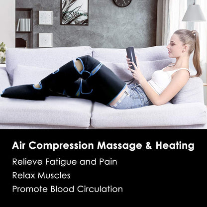 360° compression leg massager