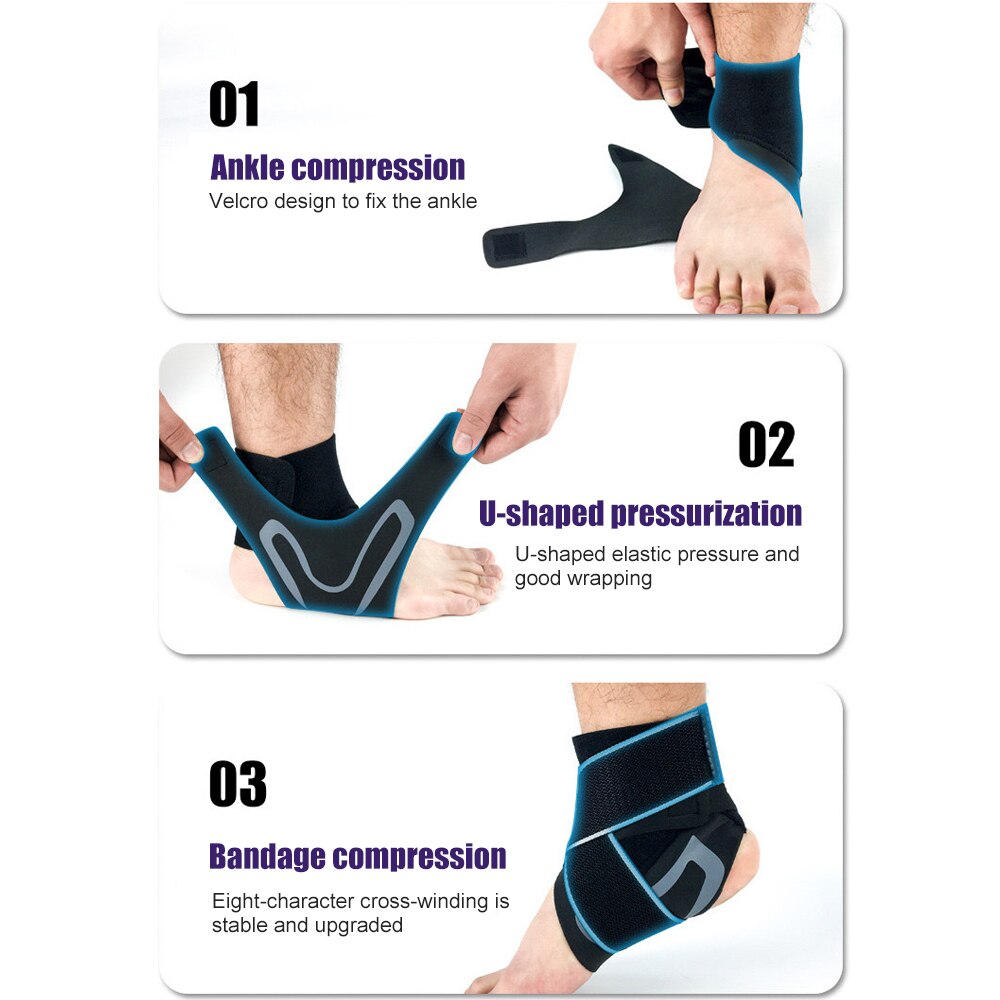 Ankle Support Guard + Wrap