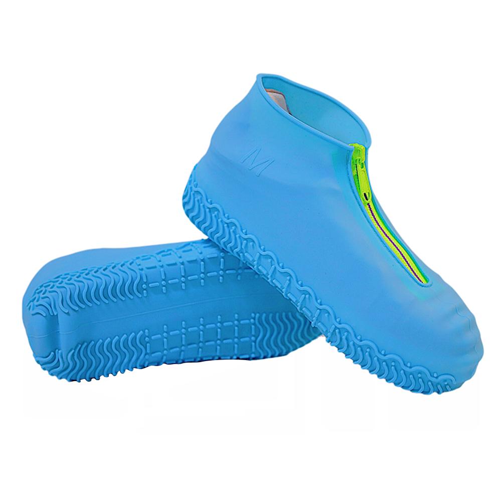 Silicone Waterproof Shoe Covers With Zipper