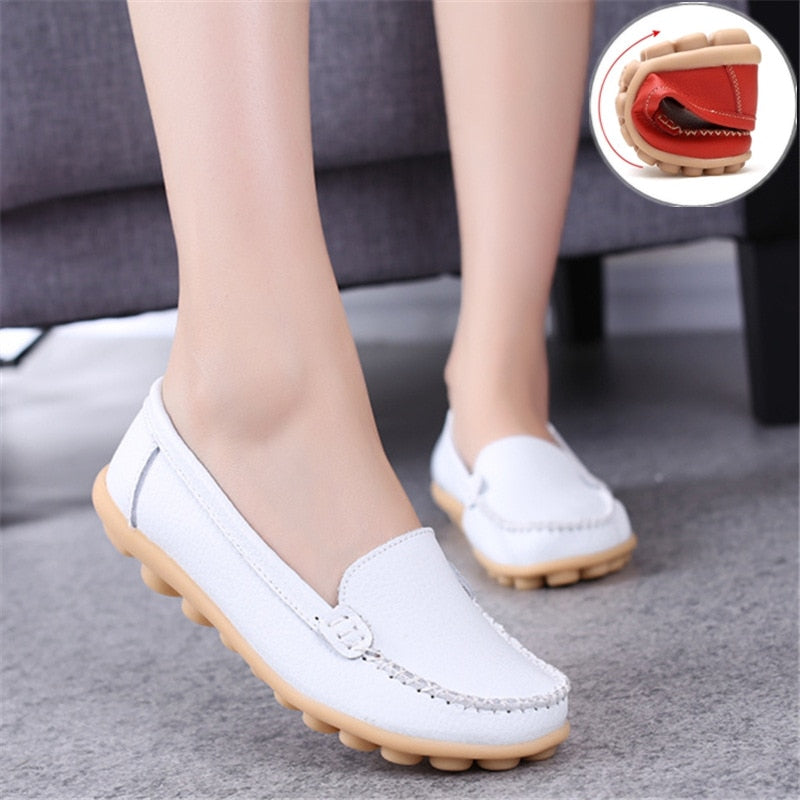 Women's Leather Loafers