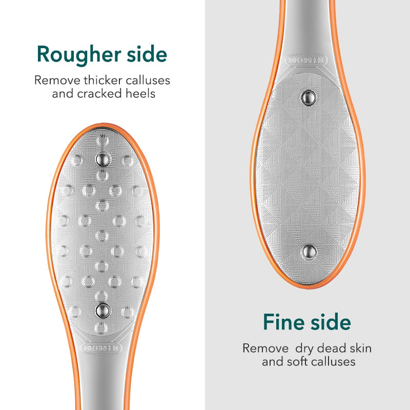 Two-Sided Stainless Steel Foot File