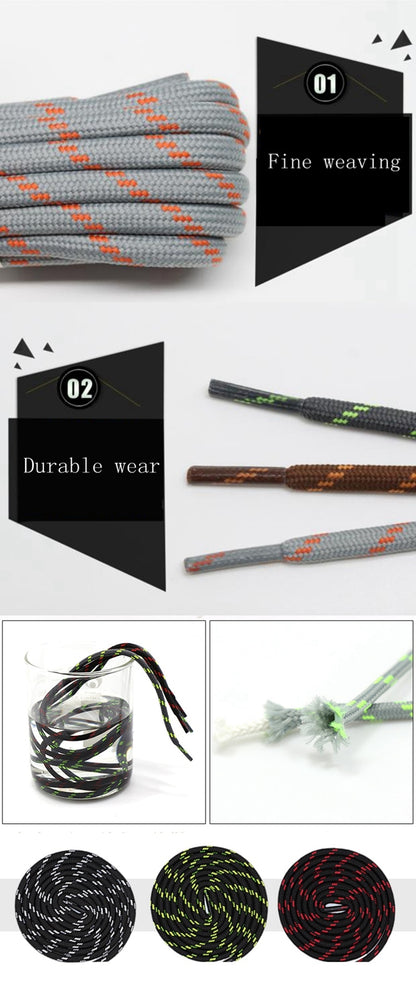 Two-toned Classic Round Shoelaces