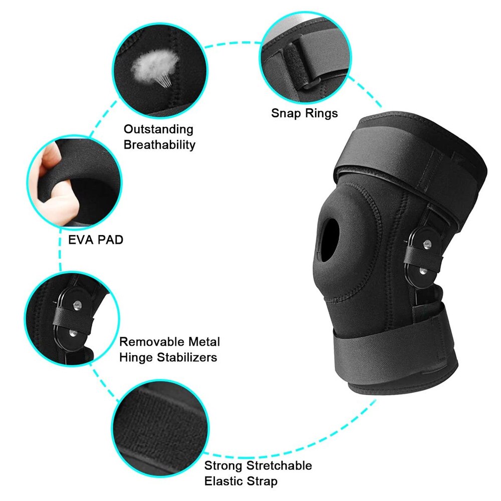 Hinged Knee Support Brace