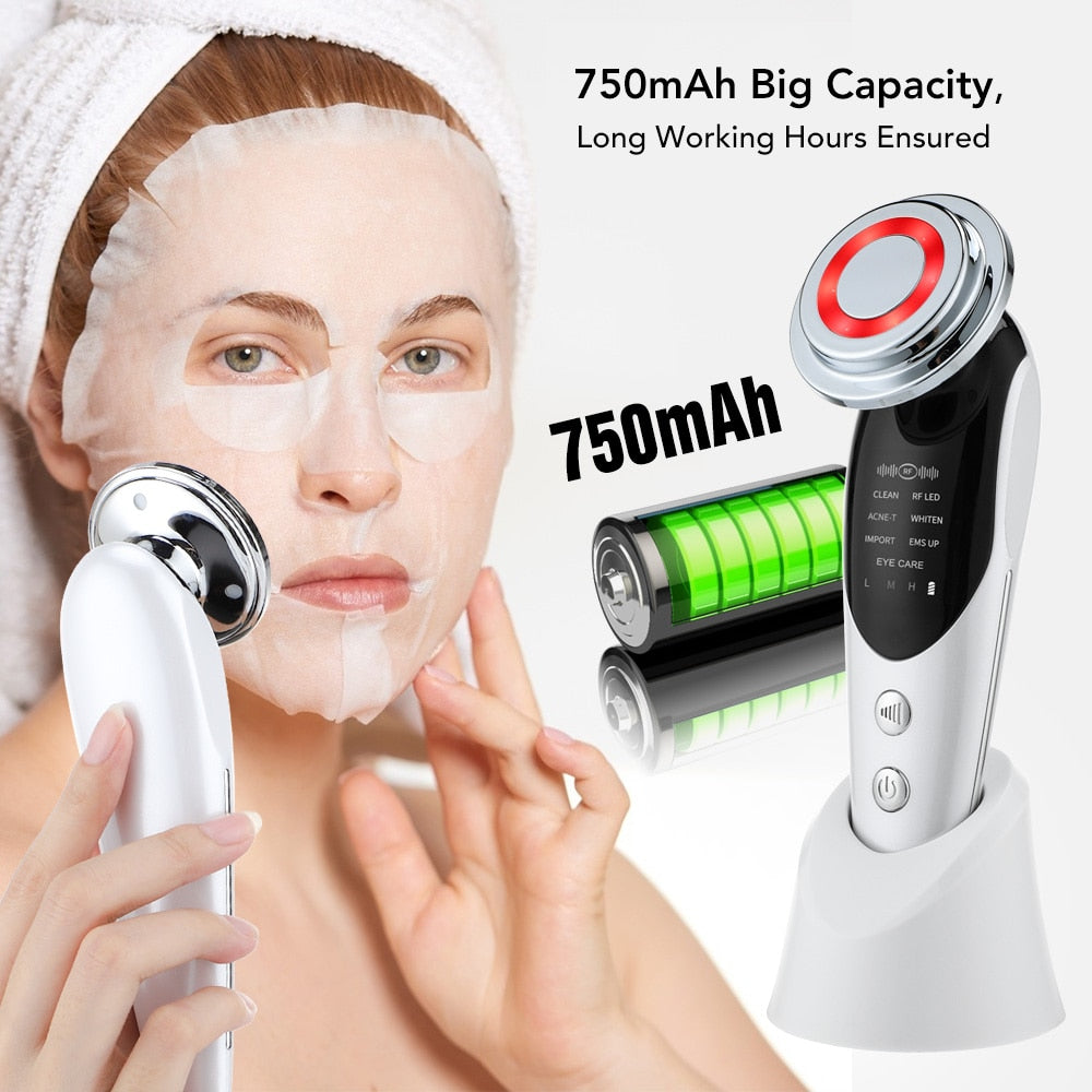 7in1 Face Massager + Neck Beauty Device Combo