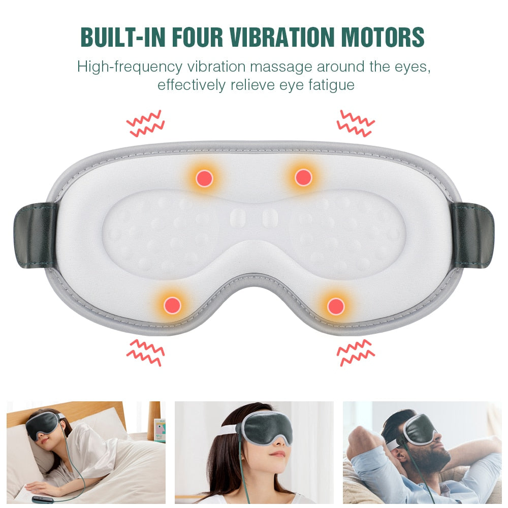 Smart Vibration Eye Massager Mask