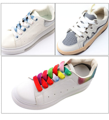 Gradient Color Flat Shoelaces