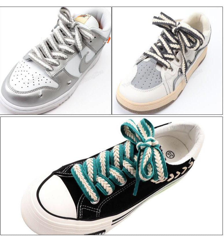 Wheat Ear Cotton Shoelaces