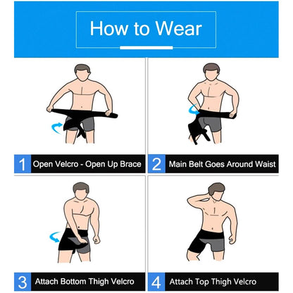 Adjustable Hip/Thigh Brace