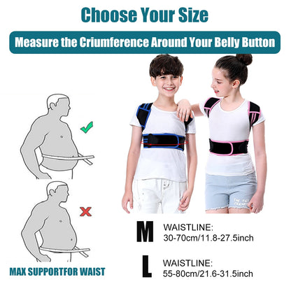 Adjustable Posture Corrector for Kids