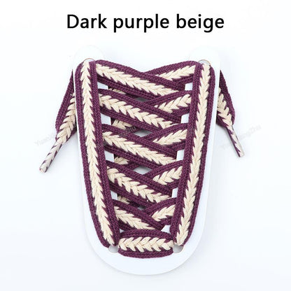 Wheat Ear Cotton Shoelaces