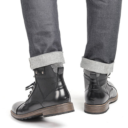 Men's Lace-Up Ankle Boots