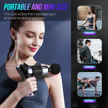 LCD Display Mini Massage Gun