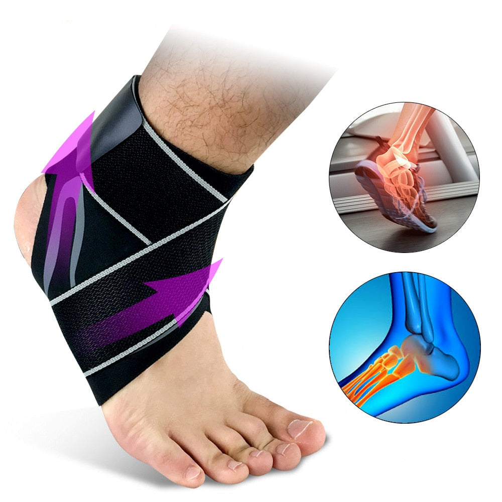 Ankle Support Guard + Wrap