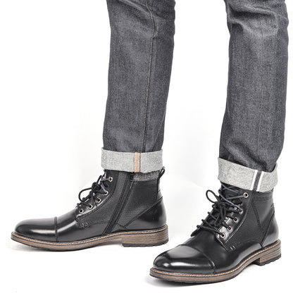 Men's Lace-Up Ankle Boots