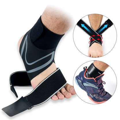 Ankle Support Guard + Wrap