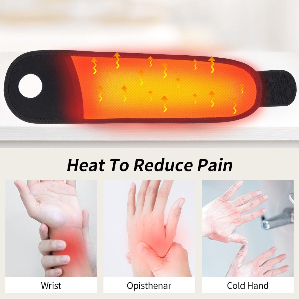 Heat & Massage Wrist Brace