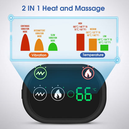 Heat + Massage Shoulder Support