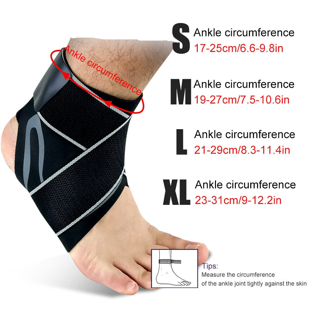 Ankle Support Guard + Wrap