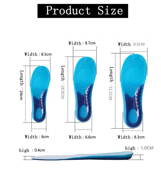 Silicone Gel Insoles