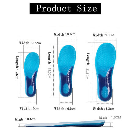 Silicone Gel Insoles