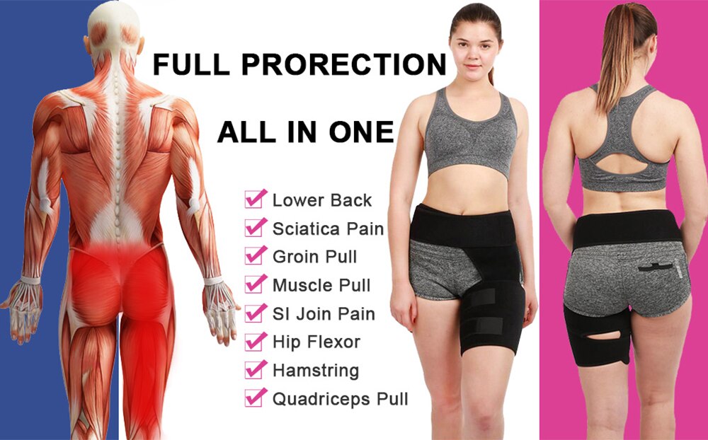 Adjustable Hip/Thigh Brace