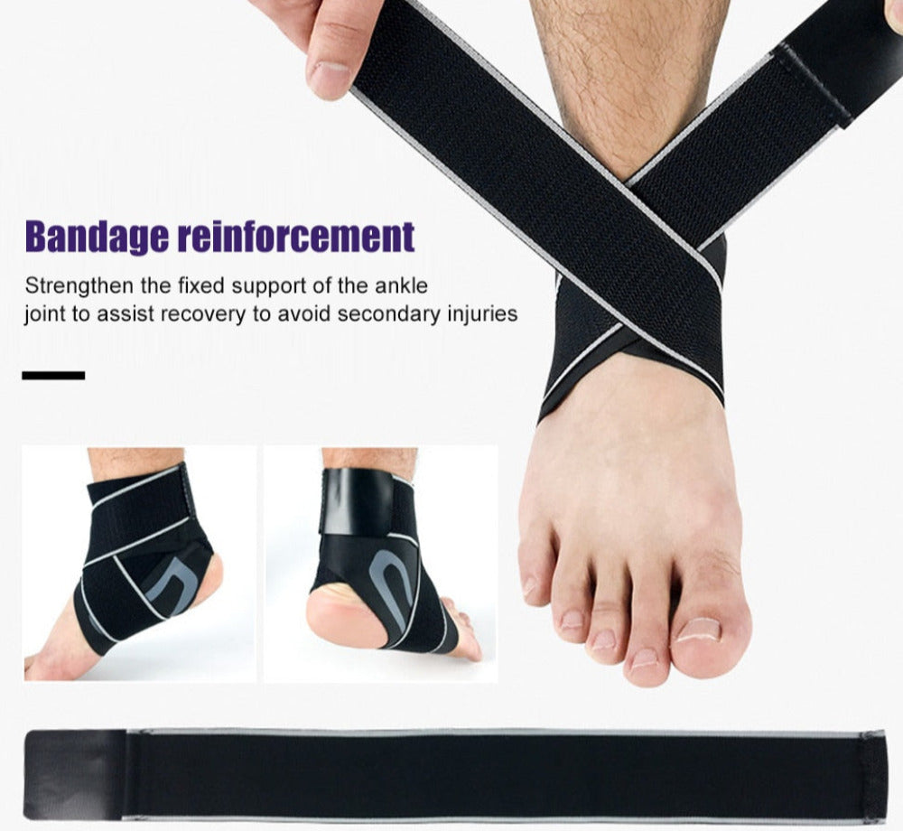 Ankle Support Guard + Wrap