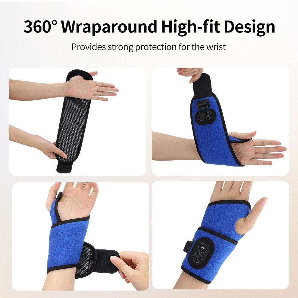 Heat & Massage Wrist Brace