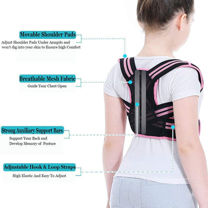 Adjustable Posture Corrector for Kids