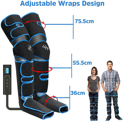 360° compression leg massager