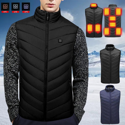 9 Zone Heated Winter Vest