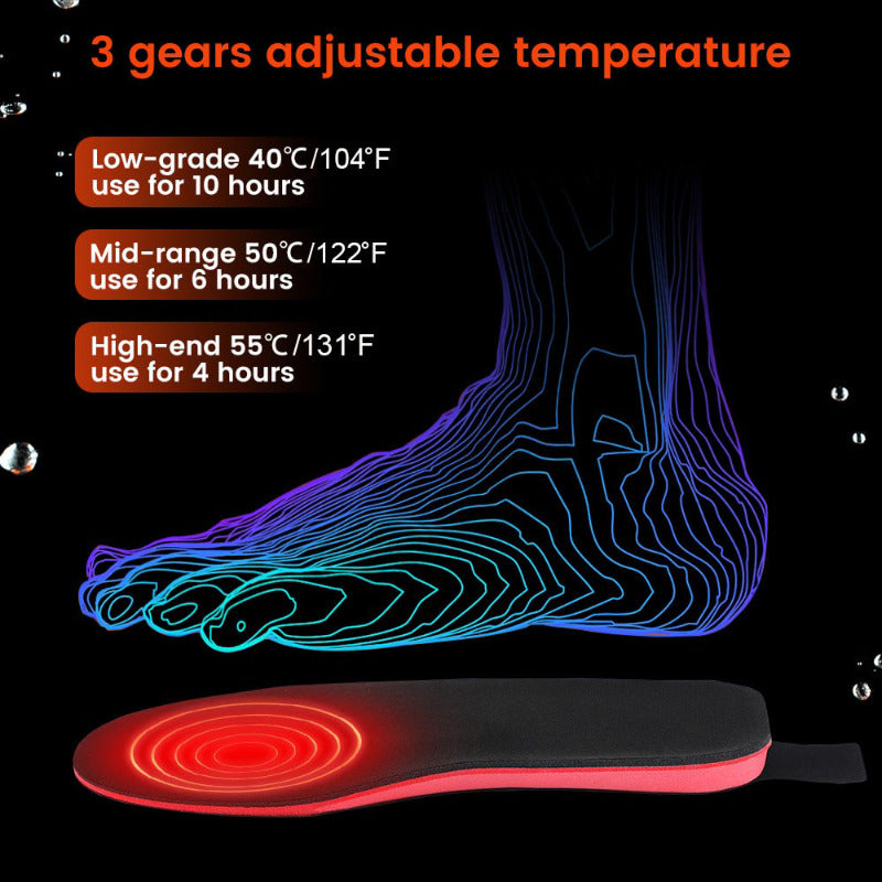 USB Charging Heated Insoles