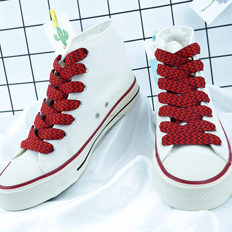 Flat Multi-Pattern Shoelaces 1.5cm/2cm/3cm