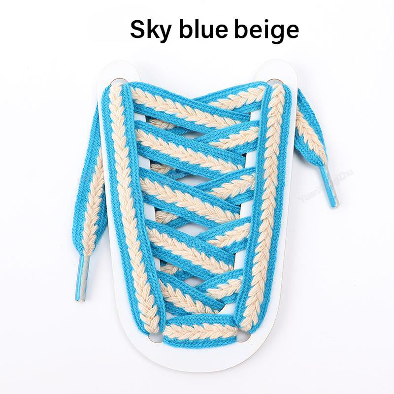 Wheat Ear Cotton Shoelaces