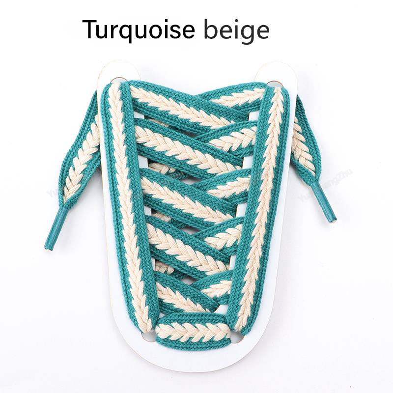 Wheat Ear Cotton Shoelaces