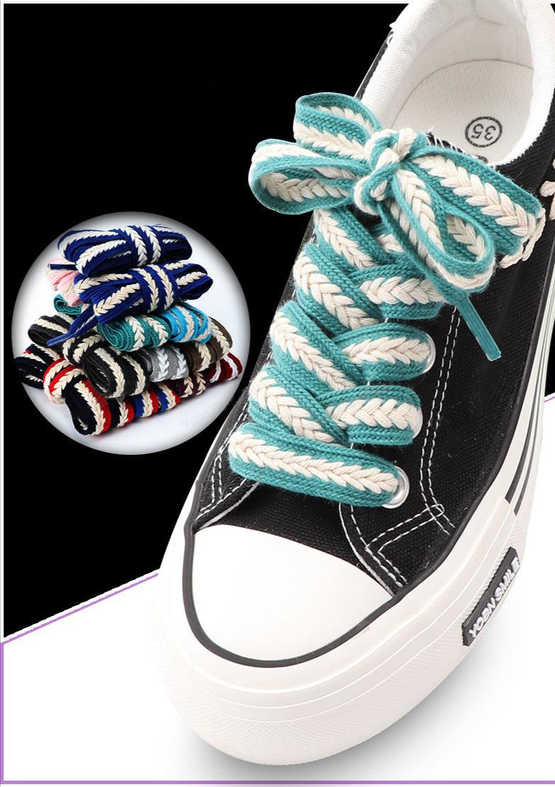 Wheat Ear Cotton Shoelaces